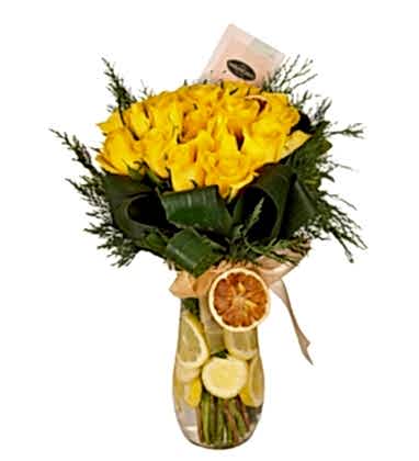 Yellow Love Rose 