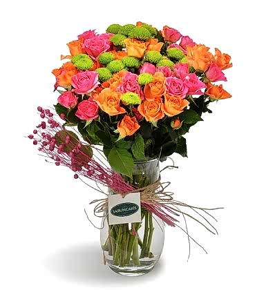 Arbor Rose in Vase