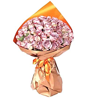 Lilac Roses Bouquet