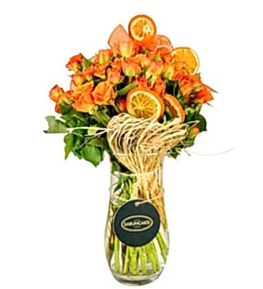 Orange Love Roses